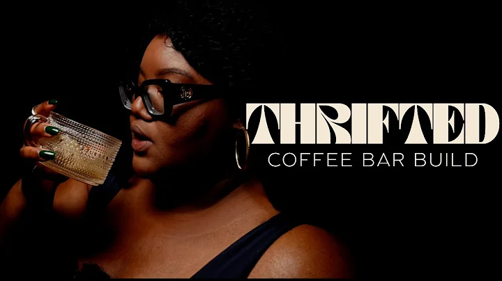 I Built My Dream Coffee Bar with an EPIC THRIFT Hack!