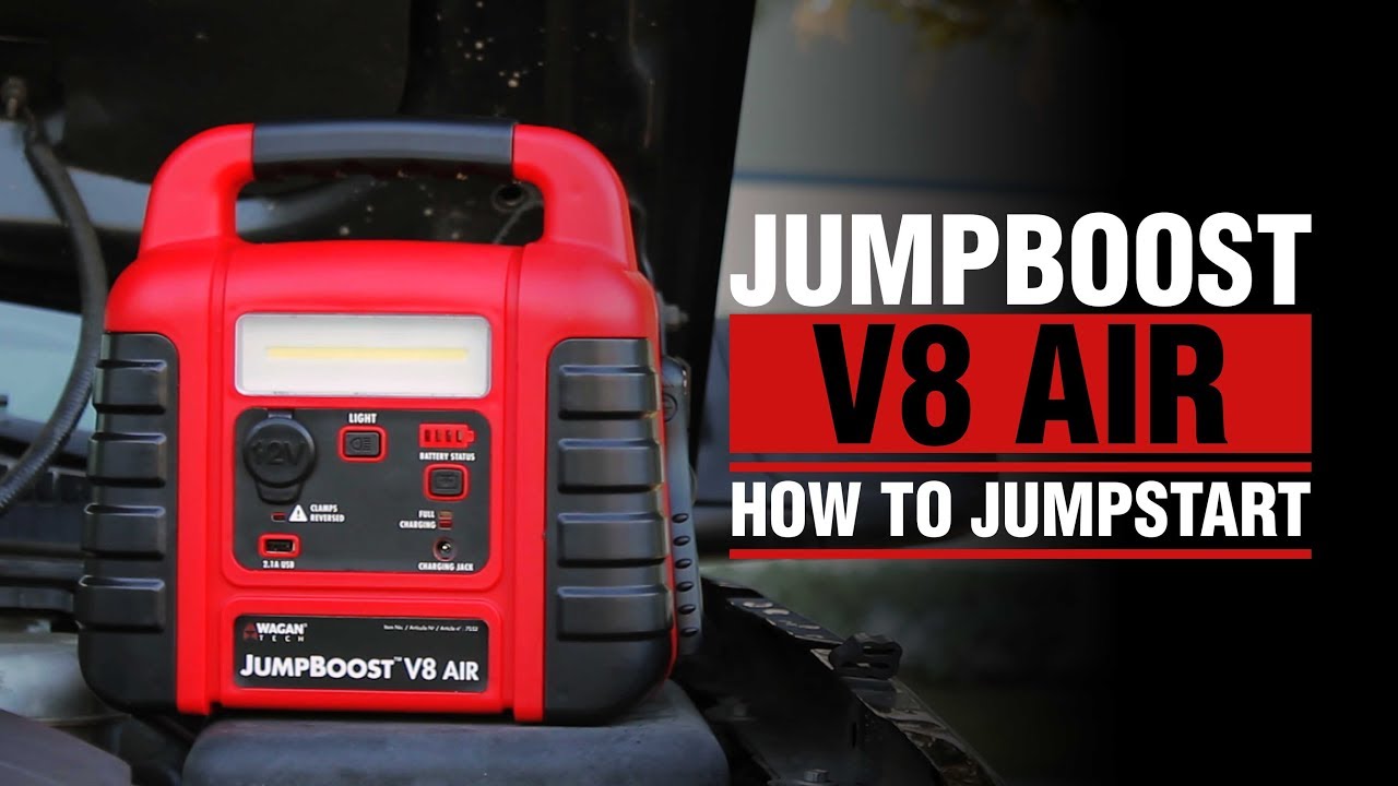 JumpBoost V8 Air | Power Supplies | Wagan Tech – Wagan Corporation