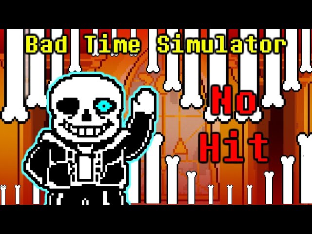 Sans Fight Simulator - No Hit Hardmode (No Soul Used) 