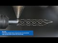 Coherent  laser cutting of stent retriever with starcut tube sl