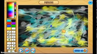 How i draw on animal jam! (Not animals) screenshot 5