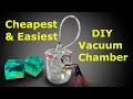 EASIEST & CHEAPEST Vacuum Chamber. DIY for epoxy castings & resin pouring.