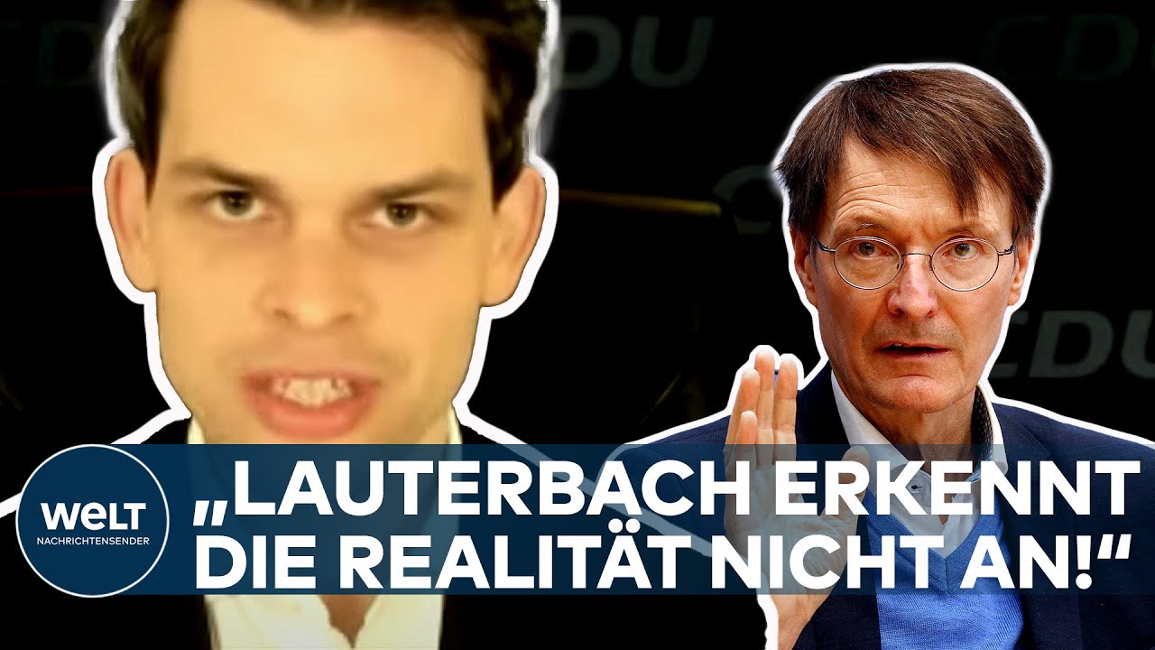CORONA: Karl Lauterbach? "Er verbreitet immer mehr Alarmismus und er erkennt die Realität nicht an!"