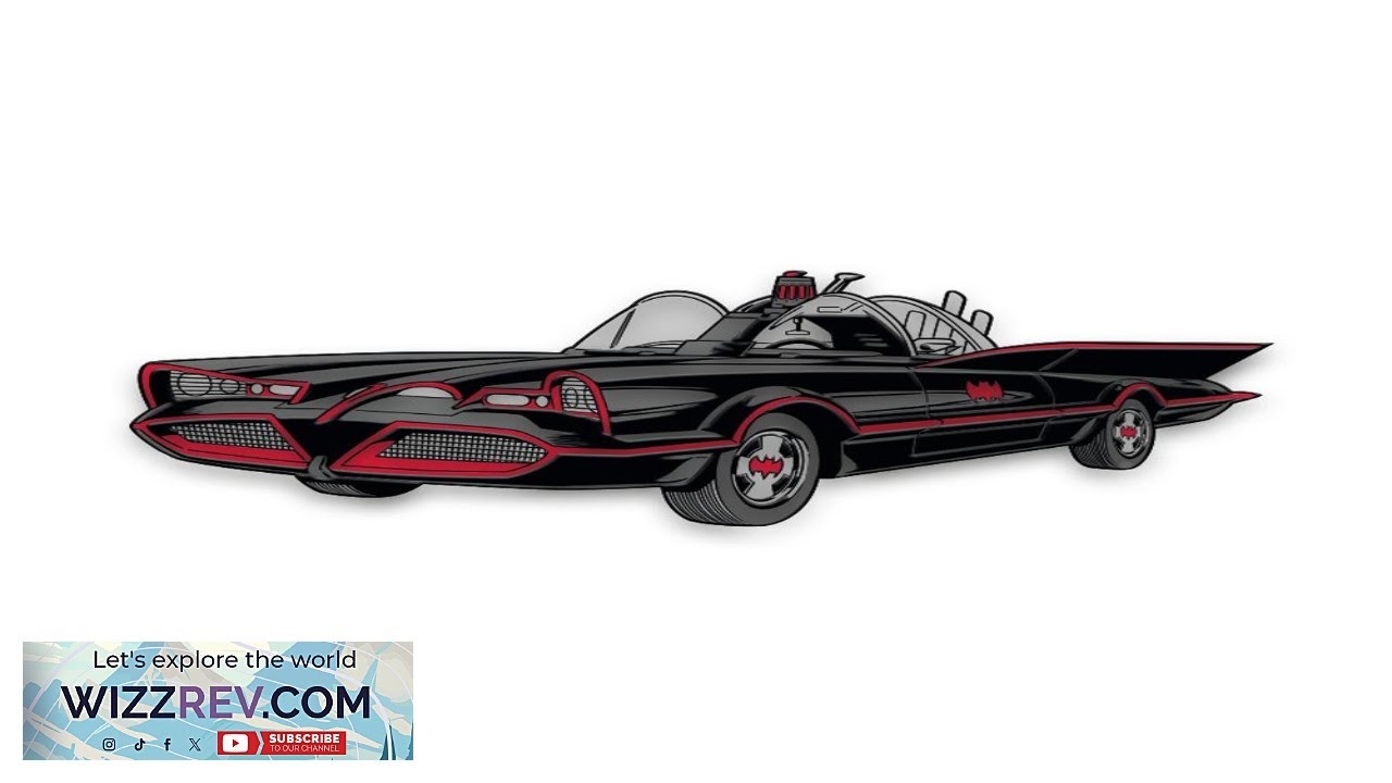 Batman: Enamel Pin Badge: 1966 Batmobile Review