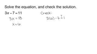 Lial Introductory and Intermediate Algebra Chapter Test Prep: Ch. 2 Ex. 1
