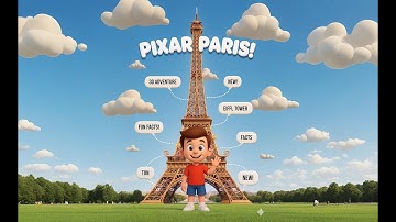 Exploring the Eiffel Tower: A Kid