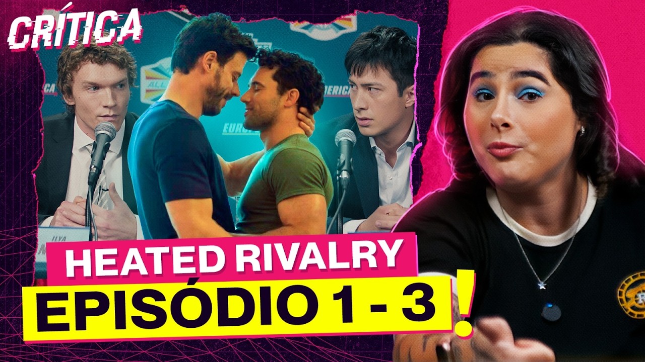 HEATED RIVALRY É SIMPLESMENTE VICIANTE! Análise com Spoilers Ep 1-3 | ALICE AQUINO