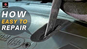 How to Repair a Tire | Secrets the Ultimate (Easy to Fix Tire Leak) 2 Way😃 #shorts