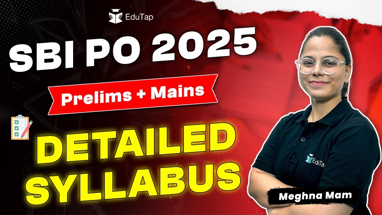 SBI PO Syllabus 2025 | SBI PO Prelims & Mains Syllabus | Syllabus of ...