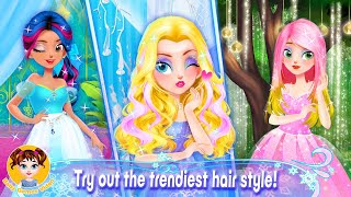 Princess Hair Salon - Girl Games - Makeup Dress Up screenshot 2