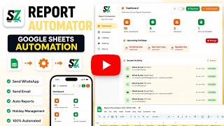 Report Automator  | Schedule and Automatically Send Reports via WhatsApp & Email | (SZ) CRUD -108 screenshot 5