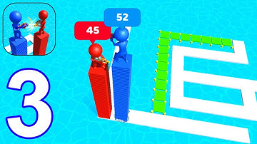 Stack War - Gameplay Walkthrough Part 3 All Levels 14 - 15 (Android, iOS)