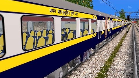 Trial Run Tejas Express Play In Open Rail || IR In MSTS Open Rail