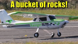 Why is this FMS Ranger RC plane so hard to land?