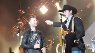 Dierks Bentley an Jon Pardi  George Straight cover