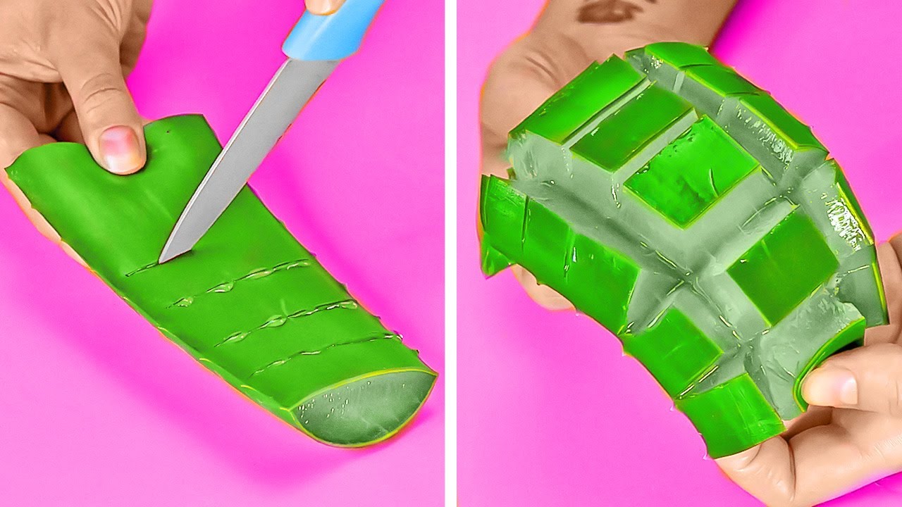 HOLY GRAIL ALOE VERA HACKS || Unexpected Beauty Hacks That Will Save Your Day