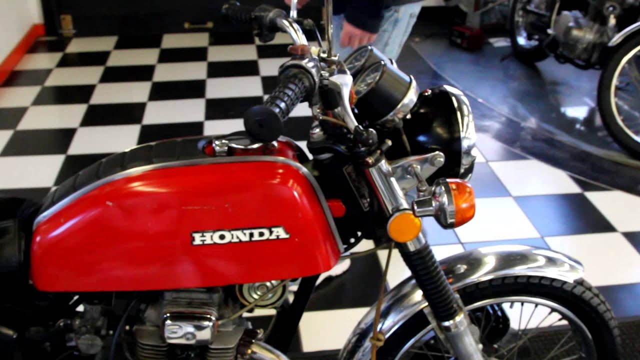 new england motorcycle museum in rockville ct 1975 Honda CB200T