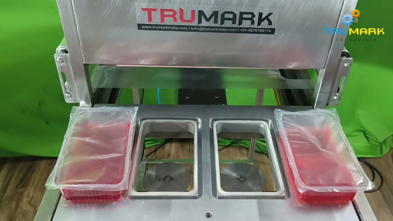 SEMI AUTOMATIC TRAY SEALING MACHINE