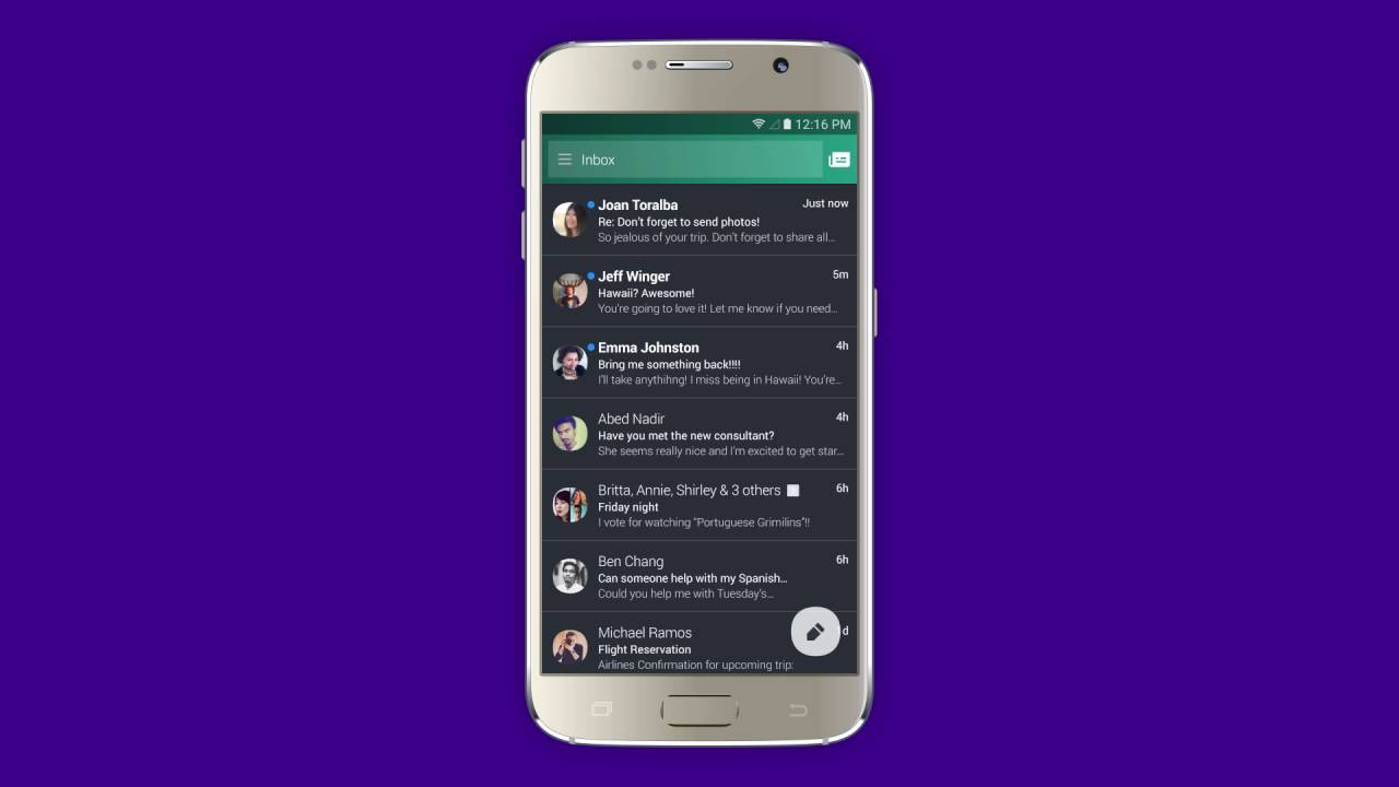 Yahoo Mail - Organize-se – Apps no Google Play