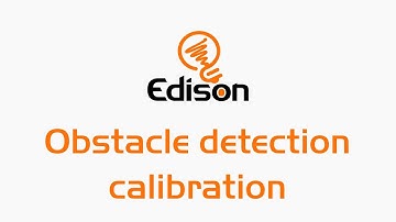 Edison obstacle detection calibration