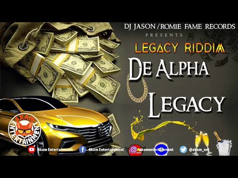 De Alpha - Legacy [Legacy Riddim] Audio Visualizer