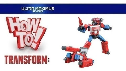 🔥How to Transform Perceptor | Transformers Studio Series 86
