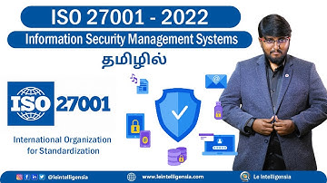 What is a ISO 27001 - 2022 ? #tamil #iso27001  #isocertification