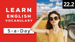 Learn English Vocabulary Daily #22.2 - British English Podcast