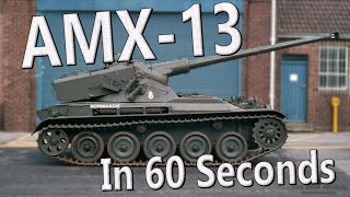 Everything You Need to Know About the AMX-13 Light Tank in 60 Seconds | #shorts