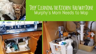 'Deep' Cleaning the Kitchen: Halfway Done by Murphy's Mom Needs to Mop 34 views 1 year ago 12 minutes, 52 seconds