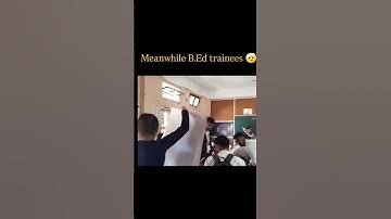 B.Ed trainees be like 😒❌/files/lessonplan/teaching aids/etc.😂😂