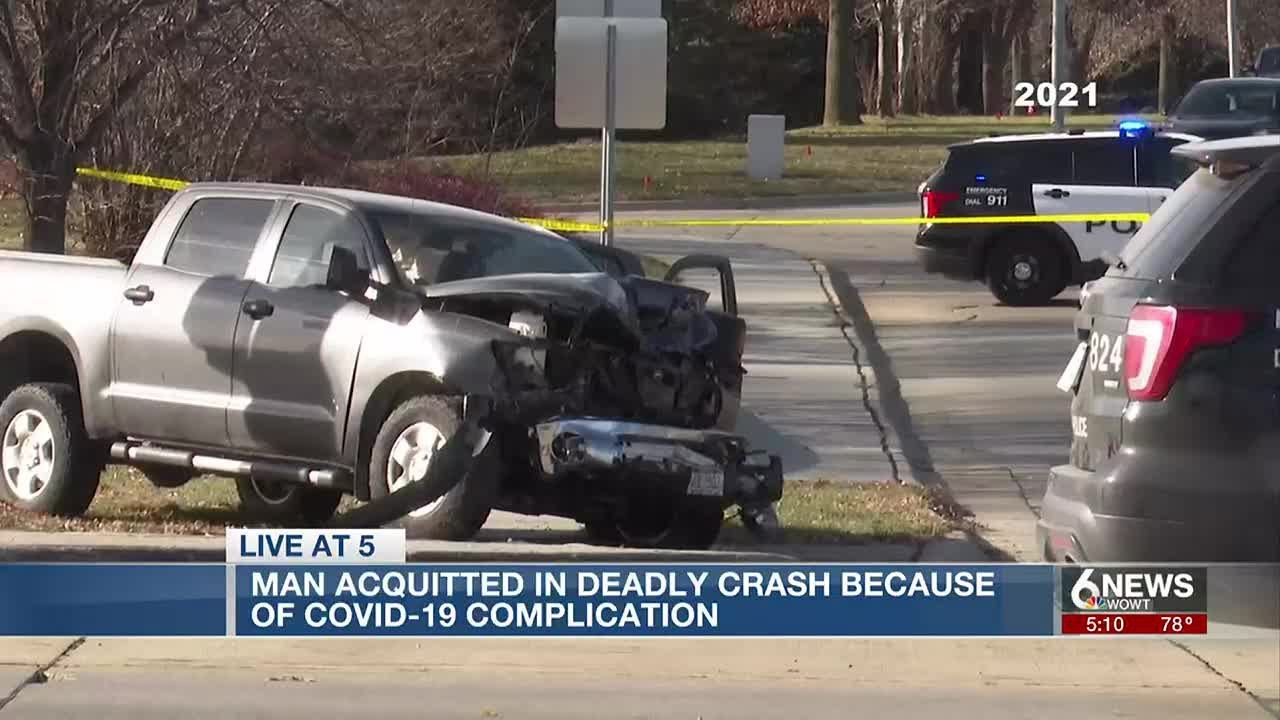 Omaha man acquitted in 2021 fatal crash due to COVID-19 - YouTube