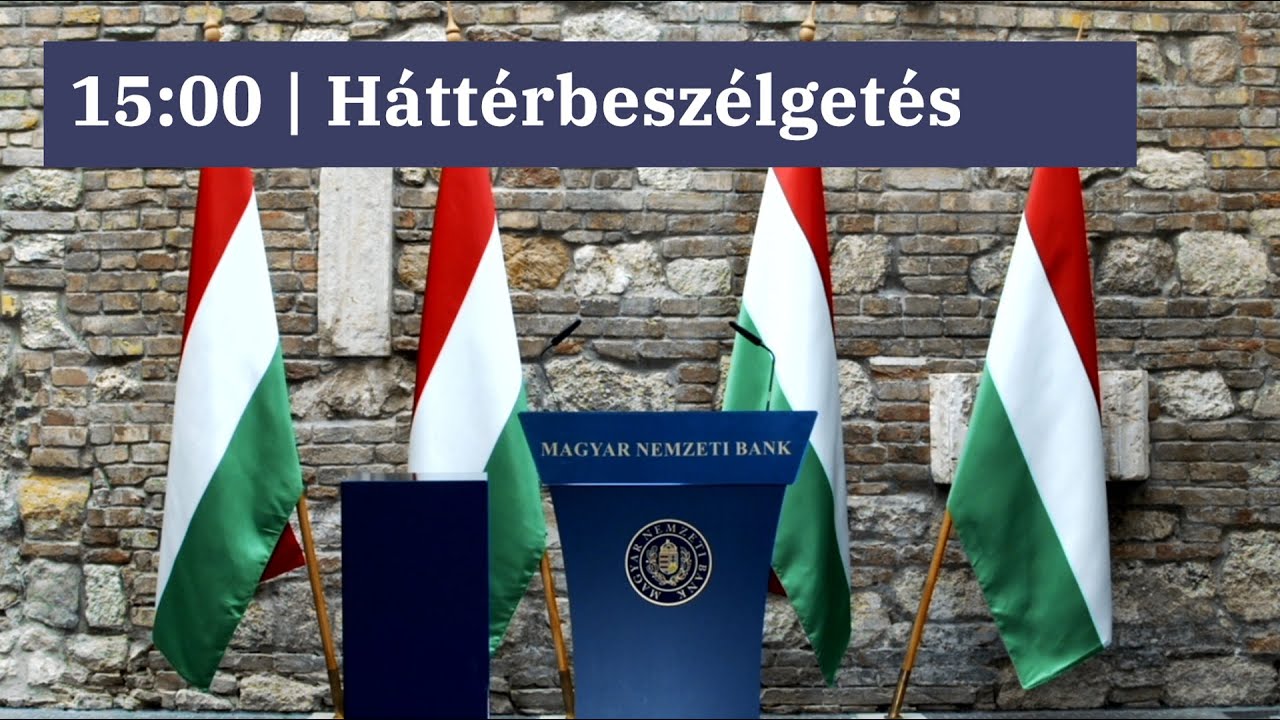 Háttérbeszélgetés a monetáris politika aktuális kérdéseiről | 2023. június 20.