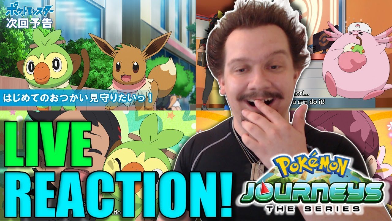 RUNNING ERRANDS WITH GROOKEY & EEVEE!! Pokémon Journeys Episode 69 LIVE Reaction!