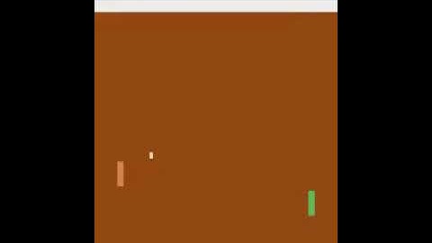 Pong AI Using Policy Gradients - Baby