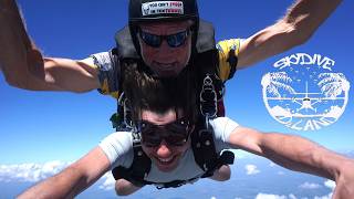 Gavin LOVED his FIRST SKYDIVE!
