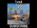 1vs4 clutch #shorts #viral #trending #videos #freefire #gaming #youtubeshorts #ytshorts #games