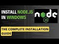 How to Install Node.js on Windows | The Complete Guide | 2025