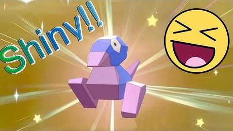 Insane Shiny Porygon (500!! Encounters) - Pokemon Sword DLC Shiny Pokemon Reaction