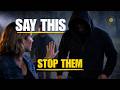 5 Phrases That Stop Predators Immediately