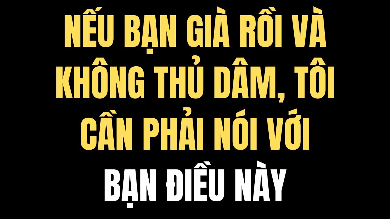 Đây là lý do tại sao nhiều người cao tuổi không thể sống hơn 82 tuổi.