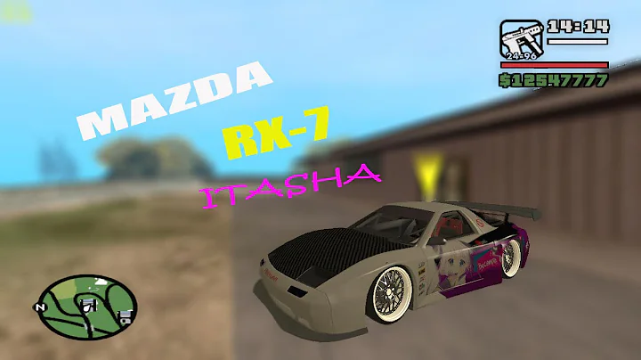 Mazda Rx-7 ITASHA - CARMOD - GTA SA/SAMP