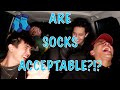 IS IT WEIRD TO KEEP YOUR SOCKS ON IN BED?! (WHEN WITH A GIRL)