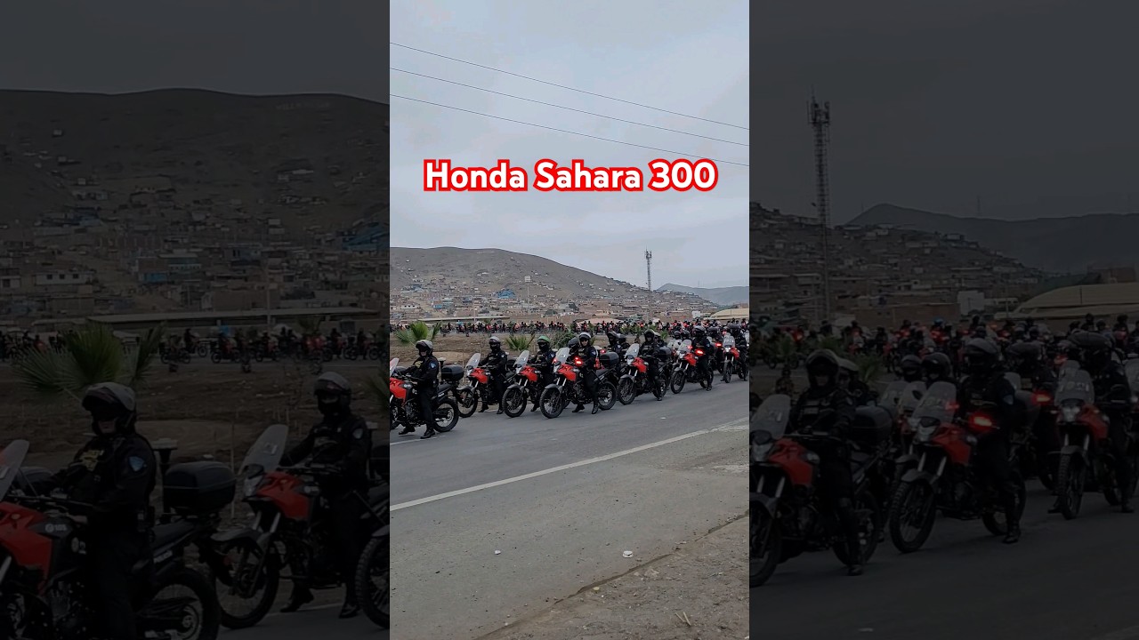 Honda Sahara 300 desde la Versys 300 