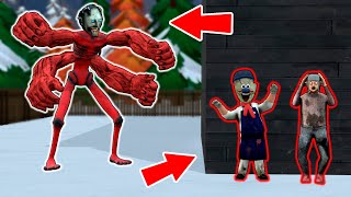 Granny Monster vs Ice Scream vs Grandpa - funny horror animation (funniest episodes)