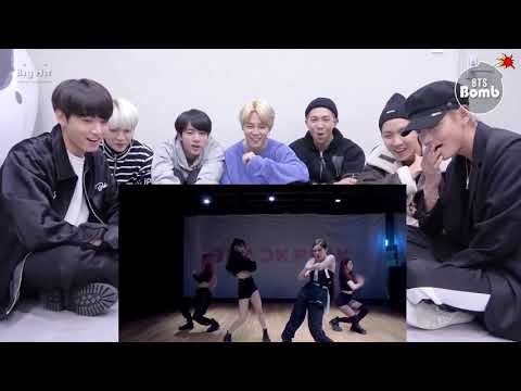 BTS reaction BLACKPINK Kill This Love DANCE PRACTICE