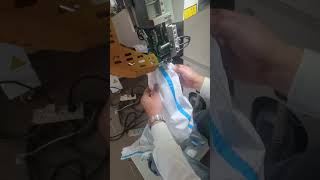 VMA hot air seaming machine for medical protective clothing and fabric