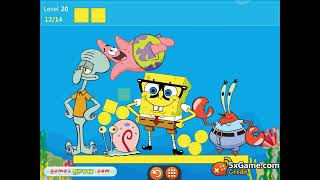 Spongebob Super Stacker Level 1-25 Walkthrough