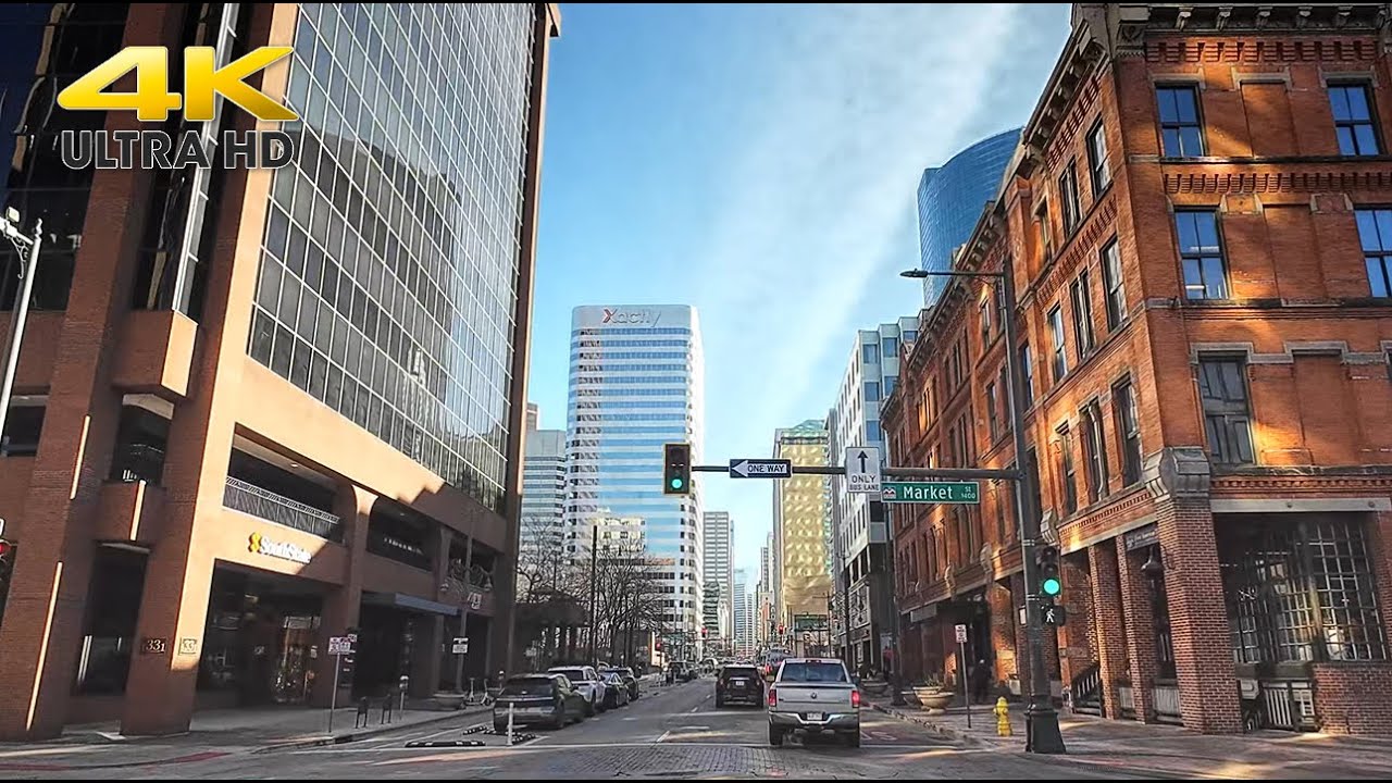 Driving to Denver Colorado from Boulder - Driving Tour 4K | U.S. Route 36,  25 and Downtown Denver