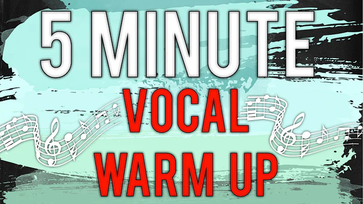 5 minute vocal warm up - Cherish Tuttle